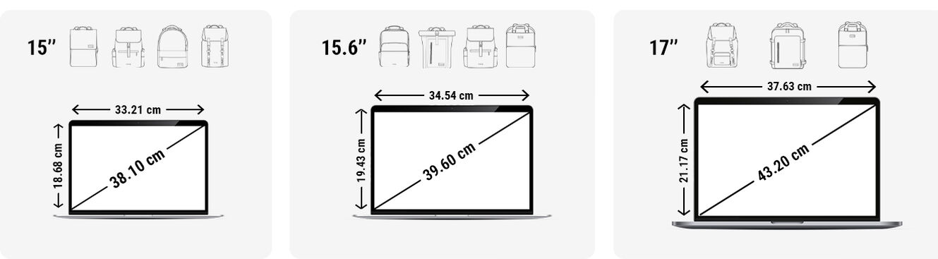 Når du ved, hvilken størrelse der er den rigtige, kan du se nærmere på vores rygsække og finde din favorit.